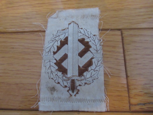 SA sport badge in cloth