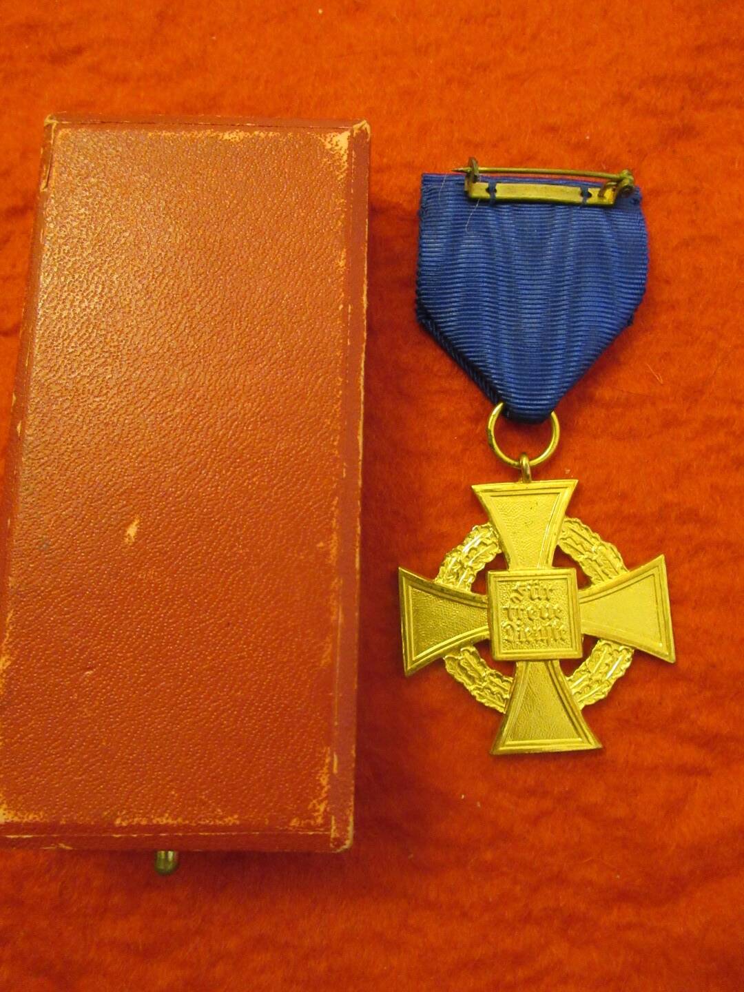 NSDAP 40 year service boxed medal