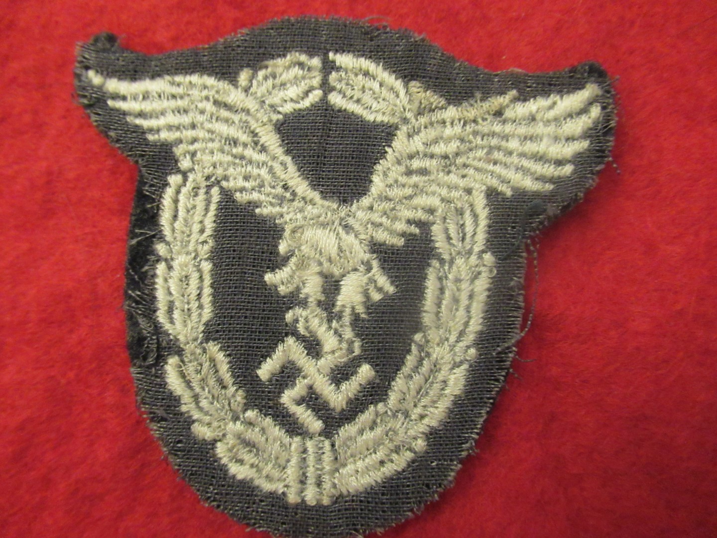 LW pilot badge in cloth