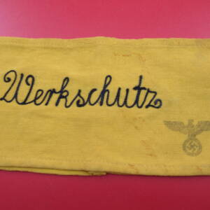 Werkschutz early chain stitched armband