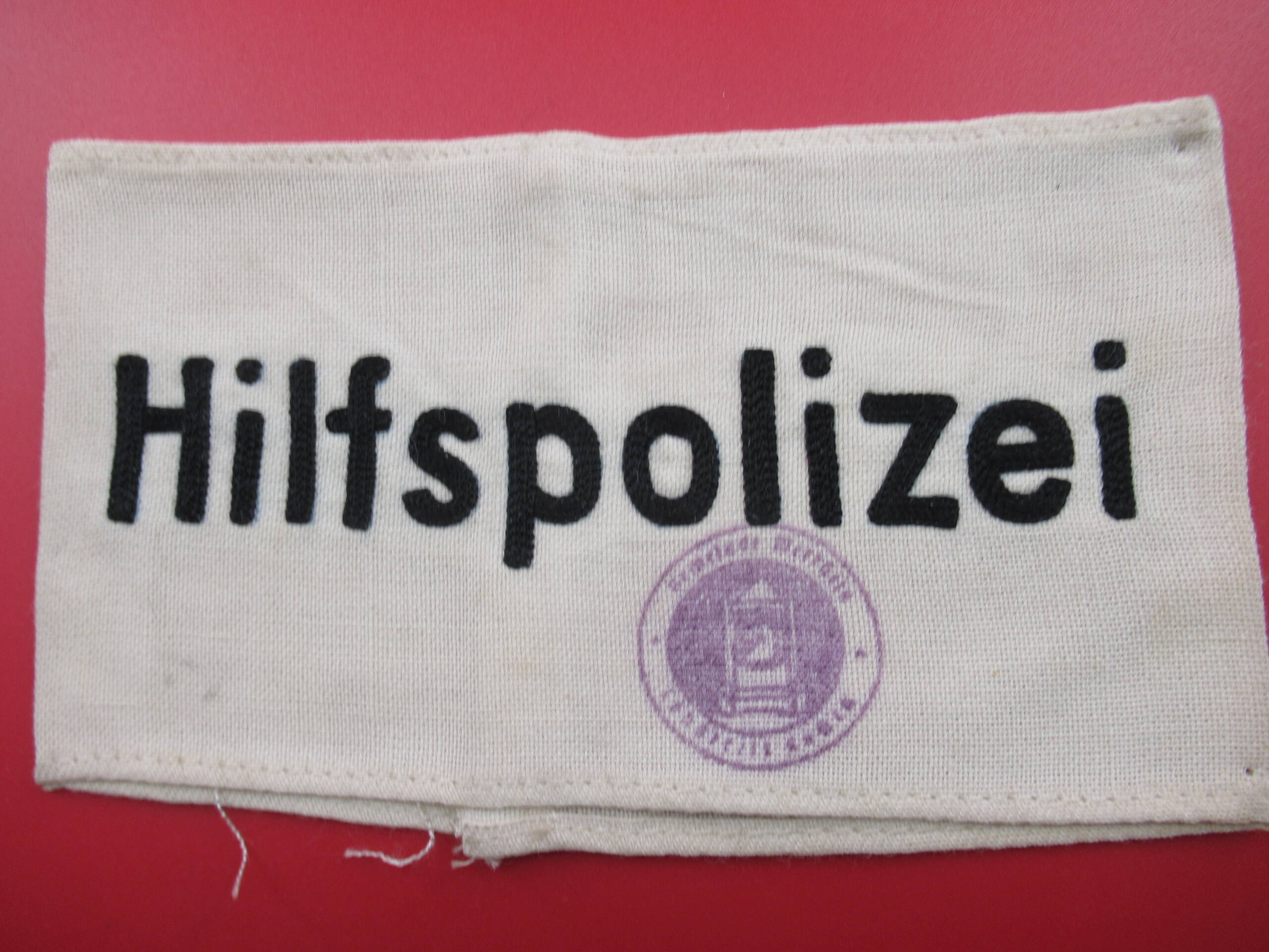Hillspolizei armband with stamp