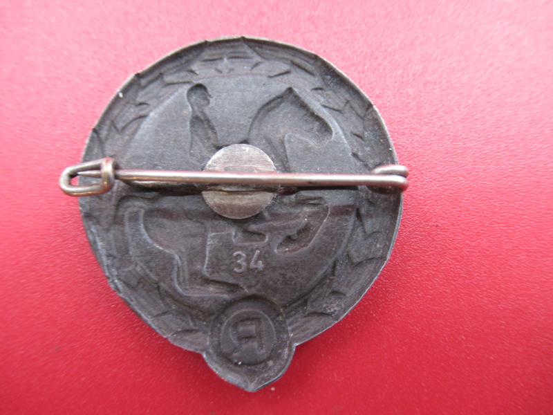 HJ Rider's badge