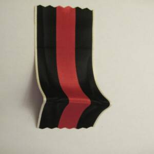 1st October Flower medal ribbon