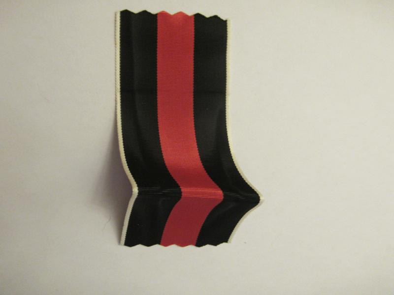 1st October Flower medal ribbon