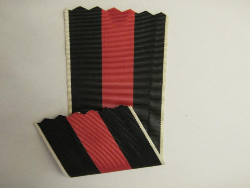 1st October Flower medal ribbon