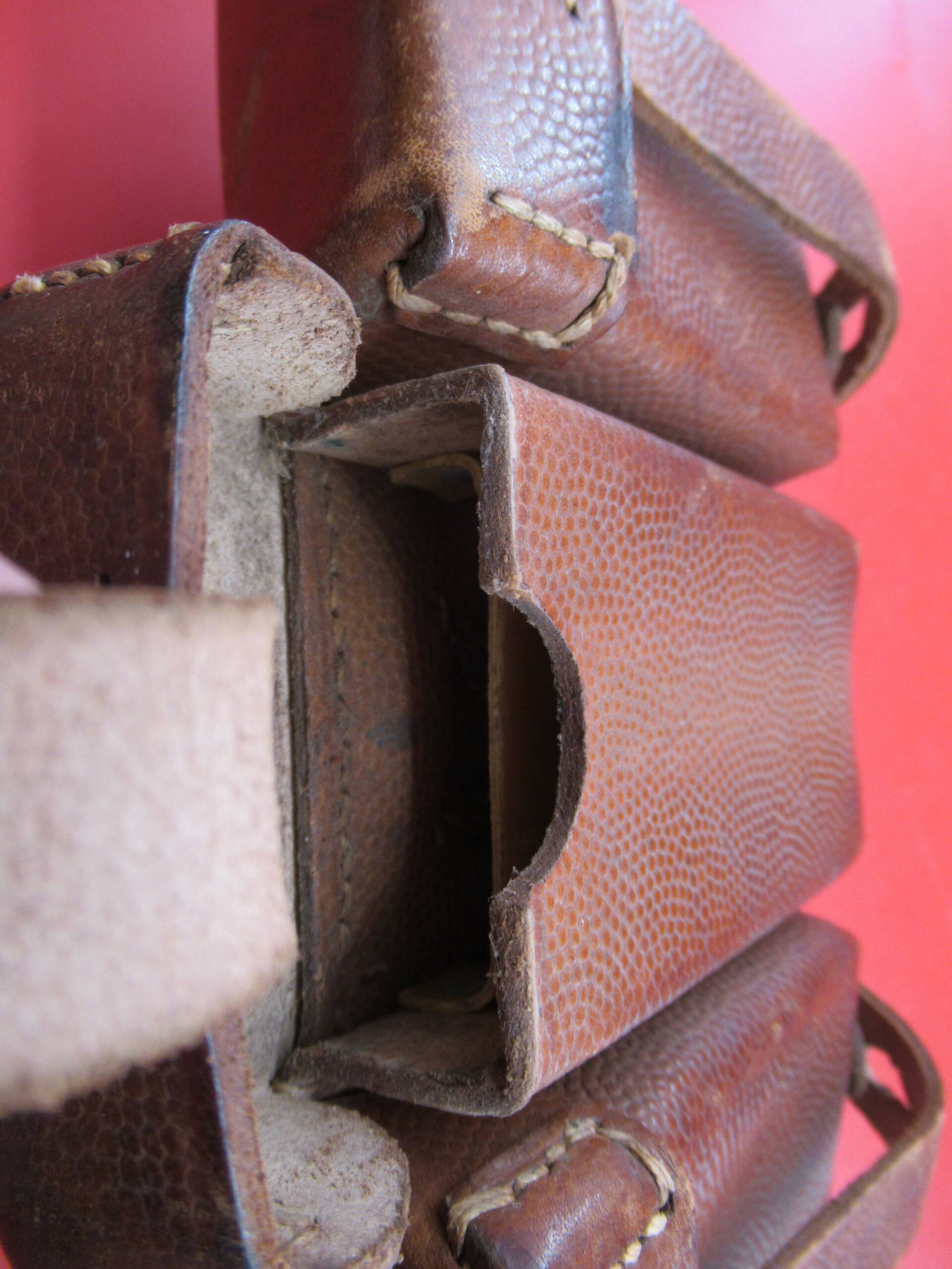 Afrikakorps K98k ammo pouch chocolate brown - Image 7